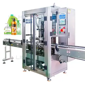 LINHE Drinking water mineral water production line glass plastic bottles full-automatic filling and capping machine
