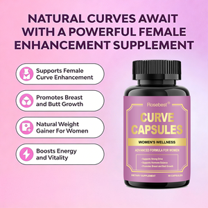 Toptan Bitkisel Kadın Vücut Şekillendirici Kilo Aldırıcı Kapsül Doğal Kilo Aldırıcı Takviyesi Kadınlar İçin Göğüs ve Popo Büyütme - Product Image 3
