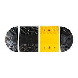 Bosse en caoutchouc portative de voiture de <span class=keywords><strong>vitesse</strong></span> de rampe de bordure d'allée de route pour le protecteur de sécurité - Product Image 5
