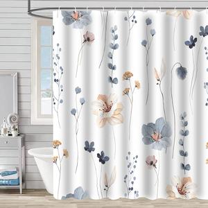 <span class=keywords><strong>Rideau</strong></span> <span class=keywords><strong>de</strong></span> <span class=keywords><strong>douche</strong></span> moderne imprimé en 3D forêt jungle tropicale Design populaire avec feuilles botaniques fleurs polyester pour toutes les saisons - Product Image 1