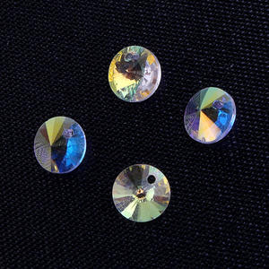 Qiao Multi formato stella guscio cuore farfalla ciondolo di cristallo delicato affascinante per la decorazione di accessori di gioielli - Product Image 5