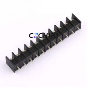 WJ45C-B-9.5-11P Barrier Terminal Block Through hole Component (THT),P=9.5mm Connector Two Sides 9.5mm 1x11P Straight Pin - Product Image 2