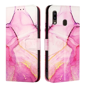 Funda de Cuero con Diseño de Mármol Brillante para Samsung <span class=keywords><strong>Galaxy</strong></span> A33 A34 A35 A55 A54 A53 A05 A05S A15, con Ranuras para Tarjetas y Función de Soporte - Product Image 5