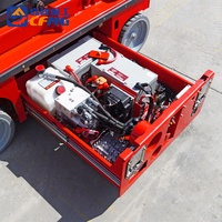 Plateforme élévatrice à ciseaux autopropulsée CFMG 5,6 m de hauteur, 240 kg, CFPT0608DC, pour travaux de construction en intérieur