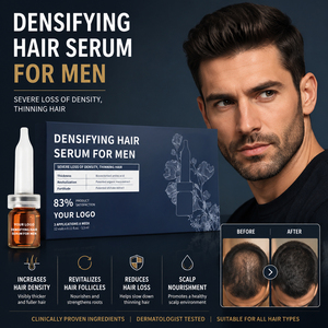 Kit de Ampollas de Aceite Capilar Densificador para Hombres, 12 Viales, Aceite de Árbol de Té, Nutritivo, Doble Eficacia, Anticaída, Hereditario Severo - Product Image 4
