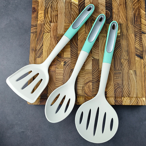 2025 New Phụ Kiện Nhà Bếp <span class=keywords><strong>Silicone</strong></span> công cụ nhà bếp <span class=keywords><strong>Silicone</strong></span> đồ dùng nhà bếp TPR thép không gỉ xử lý <span class=keywords><strong>Silicone</strong></span> thìa - Product Image 5