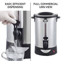 Chauffe-eau électrique commercial en acier inoxydable 25L pour hôtels et restaurants – Distributeur d'eau chaude
