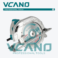 Scie circulaire électrique filaire VCANO à moteur sans balais industriel 235 mm 2000 W pour applications en briques, carreaux et bois, bricolage