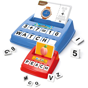 Jogo de Correspondência de Letras EPT para Pré-escolares, Brinquedo Educacional de Soletrar Alfabeto, Tabuleiro de Aprendizagem de Palavras, Quebra-Cabeça Educacional para Crianças Pequenas - Product Image 2