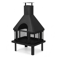 Guangdong Garden Heater Brasero en acier à bois avec pioche