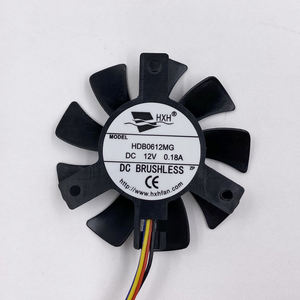 Ventilateur de refroidissement sans cadre pour carte graphique 6 cm 12V - Product Image 1