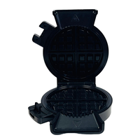 Gaufrier électrique vertical pour usage domestique avec plaques antiadhésives, voyant lumineux, rangement compact, pour gaufres belges