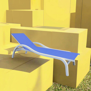 Chaise longue <span class=keywords><strong>de</strong></span> jardin moderne en métal en forme <span class=keywords><strong>de</strong></span> S, empilable et <span class=keywords><strong>pliable</strong></span>, pour l'extérieur, portable, très vendue - Product Image 3