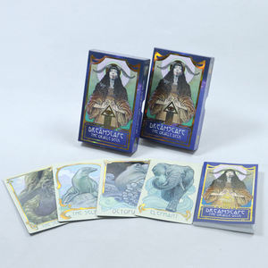 Divertissement de divination pour femmes Meilleur jeu de cartes de tarot Personnalisé de haute qualité Imprimé Tarot personnalisé Cartes Oracle - Product Image 2