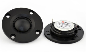 Samtronic-Altavoces de cúpula blanda de seda HiFi de <span class=keywords><strong>2</strong></span> pulgadas, Unidad de controlador de diafragma de Tweeter, 6 ohmios, bricolaje, 1 unidad - Product Image 2
