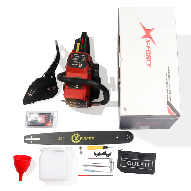 5800 Professional Gasoline Chainsaw - 58CC Power & Precision