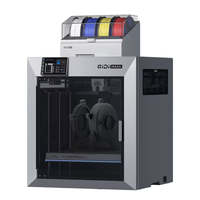 Printer 3D Format Besar Industri QIDI MAX4 Volume Cetak 390x390x340mm Teknologi FDM Multiwarna Kalibrasi Otomatis Penuh