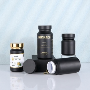 Alles auf Lager inised High Density Leere Sauerstoff beständigkeit Schräge Schulter pille Kapsel Tabletten Ergänzung Plastik flasche - Product Image 3