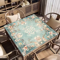 Tapis de table de Mahjong absorbant l'eau, séchage rapide, antidérapant, silencieux, en terre de diatomée, pliable, moderne, de luxe, pour divertissement, en stock