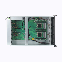 Plateforme X99, boîtier pour 6 cartes GPU, calcul AI, intelligence artificielle, serveur ALEO 4U en rack