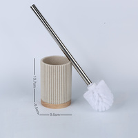 Ensemble d'accessoires de salle de bain en résine nordique, 4 pièces, design moderne et luxueux pour la décoration de la maison