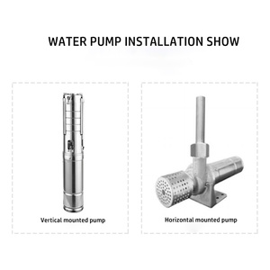 Bomba de agua sumergible de acero inoxidable de 24 V, bomba de riego solar de bajo consumo para jardín y piedra, con características OEM - Product Image 4