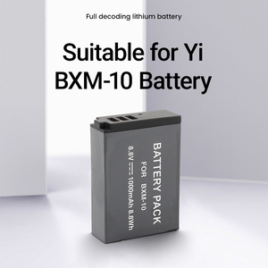 แบตเตอรี่สำรอง 1000mAh 8.8V BXM-10 แบตเตอรี่ลิเธียมแบบชาร์จได้สำหรับกล้อง Xiao <span class=keywords><strong>Yi</strong></span> Micro Single <span class=keywords><strong>M1</strong></span> อุปกรณ์เสริมพลังงานสำหรับกล้องกีฬา - Product Image 2
