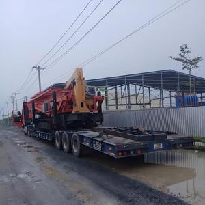Plataforma elevadora telescópica roja con sistema hidráulico completo para construcción en alta altitud - Product Image 4
