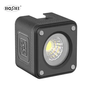 乌兰子L2 IP68防水发光二极管灯视频灯可调光水下摄影潜水相机照明GoPro DSLR相机DJI
