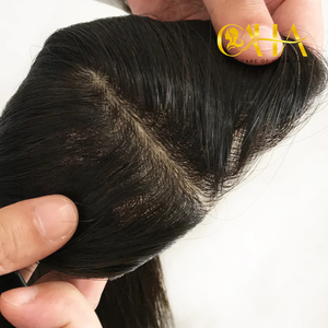 Extensión de Cabello Humano con Base de Seda Vietnamita, 100% Cabello Virgen con Clips, Parte Superior Natural sin Costuras, Ondulado Profundo/Ondulado Natural/Liso - Product Image 2
