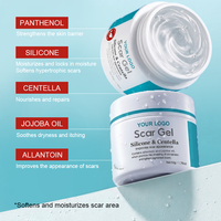 Gel cicatrisant en silicone de qualité médicale, invisible, naturel, sain, lissant, adoucissant, réparateur rapide, atténuant les taches, marque privée