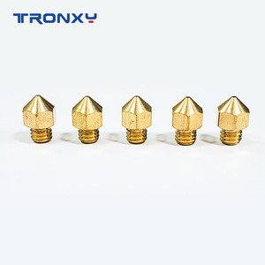 หัวฉีดทองแดง Tronxy MK8 ขนาด 0.2 มม. 0.4 มม. 0.6 มม. 0.8 มม. - Product Image 4
