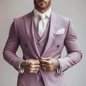 Men's Stylish Business Blazer Formal Casual <b>Suit</b> Jacket Lightweight Comfortable Design for Wedding Office Dinner Party Wear - Product Image 4