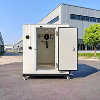 Chambre Froide Mobile Conteneur Congélateur Portable pour la Conservation des Aliments Frais Chambre Froide à Compresseur Camara Fria Solaire