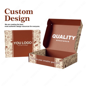Cajas de embalaje de papel plegable de grado alimenticio ecológico con logotipo de diseño de impresión personalizado para comida, pastel, galletas, pan, repostería, mochinut, donut, macarrón - Product Image 3