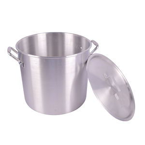 AGITEK Pot d'ébullition de fruits de mer en alliage d'aluminium avec panier intérieur Conteneurs de pêche portables Pot de crabe Accessoires de pêche - Product Image 4