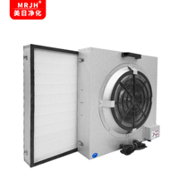 Nouveau filtre HEPA FFU de qualité biotechnologique |   Efficacité H13 Débit d'air 0,45-0,75 m/s |   Moteur EC fiable en acier inoxydable avec garantie de 2 ans