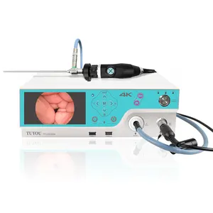 TUYOU 4k tıbbi Video kaydedici endoskop kamera ve LED ışık kaynak mavi sürümü ile 4K ekipman