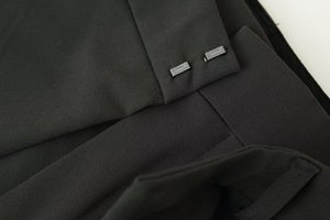 Pantalones Anchos Plisados de Cintura Alta para Mujer, Estilo Relajado, con Caída Fluida, Personalizados 2026, OEM/ODM, Pantalones Casuales Vintage - Product Image 6
