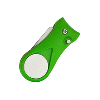 Outil de réparation de divots de golf pliable en plastique, léger, écologique et durable, accessoires de golf pour le putting green, vente en gros