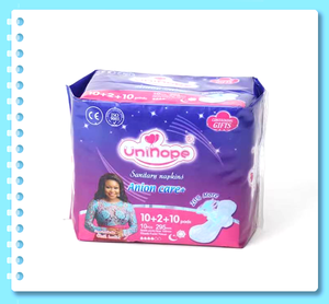 Unihope, novedad, <span class=keywords><strong>toallas</strong></span> sanitarias ultrafinas, almohadillas <span class=keywords><strong>femeninas</strong></span> superabsorbentes, <span class=keywords><strong>toallas</strong></span> higiénicas seguras para la piel sensible <span class=keywords><strong>de</strong></span> las mujeres - Product Image 2