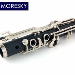 MORESKY Clarinette allemande en Sol à 18 clés personnalisée avec clés en Cuivre-Nickel, corps en résine ABS, nickelé E912 - Product Image 6