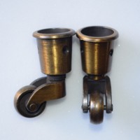 Accessoires de canapé réglables en alliage de zinc antique de style européen pour table ronde et armoire