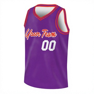 Maillot de basket jaune personnalisé GURUNA-Z-INDUSTRY pour homme, col en V, sans manches, impression sérigraphique, respirant, style streetwear - Product Image 2