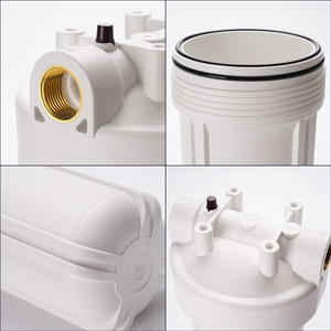 Botella de Filtro Grande de 10 Pulgadas, Prefiltro para Toda la Casa, Purificador de Agua Central, Recipiente Totalmente Blanco, Boquilla de Cobre de 1 Pulgada - Product Image 5