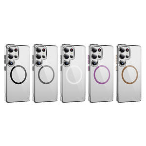 <span class=keywords><strong>Funda</strong></span> magnética para celular <span class=keywords><strong>Samsung</strong></span> <span class=keywords><strong>Galaxy</strong></span> <span class=keywords><strong>Note</strong></span> <span class=keywords><strong>20</strong></span> 5G, transparente, placa compuesta de 2.0 mm de grosor + TPU, a prueba de golpes. - Product Image 6