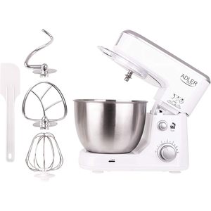 Planetaria Impastatrice AD4216 miscelatore planetario multifunzione 4L Capacità con velocità regolabile e ciotola di miscelazione per uso domestico - Product Image 1