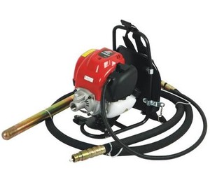 Portabel GX160 dan tahan lama beton Poker selang daya beton mesin Vibrator bensin ransel beton Vibrator - Product Image 5