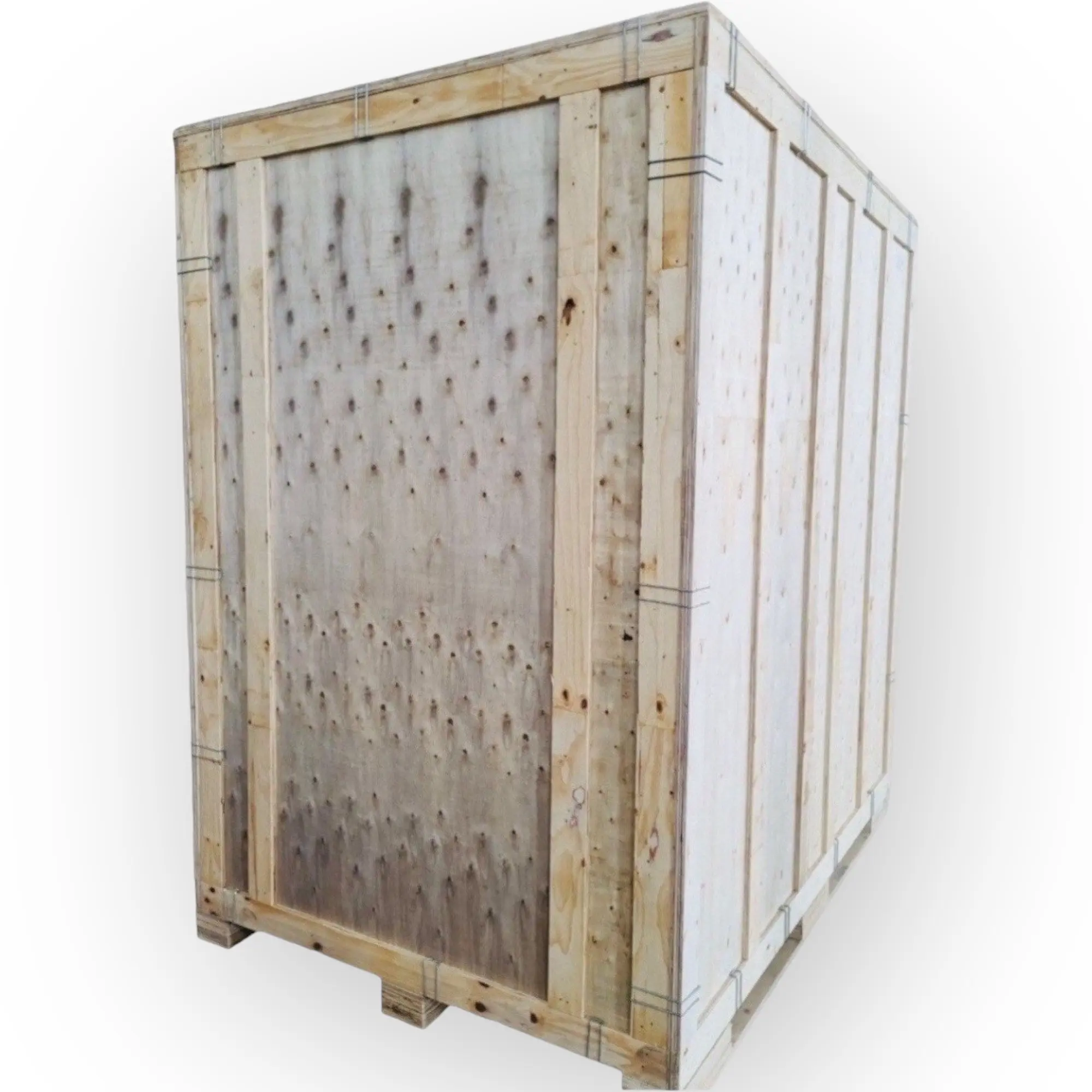 Vente en gros boîtes de rangement en contreplaqué pliables personnalisées pour marchandises caisses en bois contreplaqué pour l'expédition depuis le Vietnam