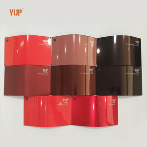 Precio de fábrica de alta calidad, autoadhesivo, cuerpo completo, <span class=keywords><strong>Alma</strong></span> de Metal brillante, Color rojo móvil, envoltura de coche, rollo de película de vinilo para coche - Product Image 1